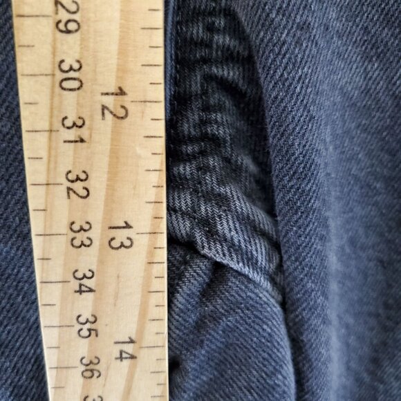 Old Navy Jeans Mens 42x32 Black Original Loose Built-In Tough - Picture 6 of 12